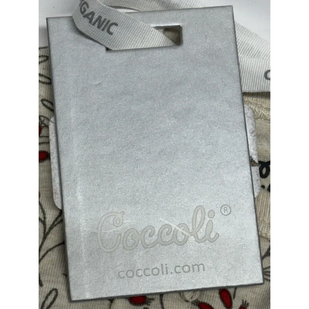 Coccoli Baby Sleeper Organic Cotton Footed Pajamas NWT Size N